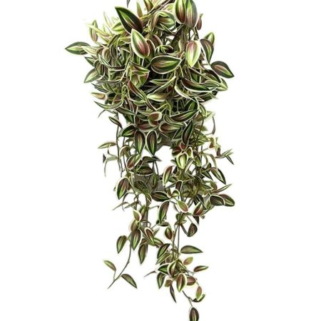 Long Fake Hanging Plants 75cm Tree Leafs DIY Home Decor Artificial Vines Leaves  Bedroom D