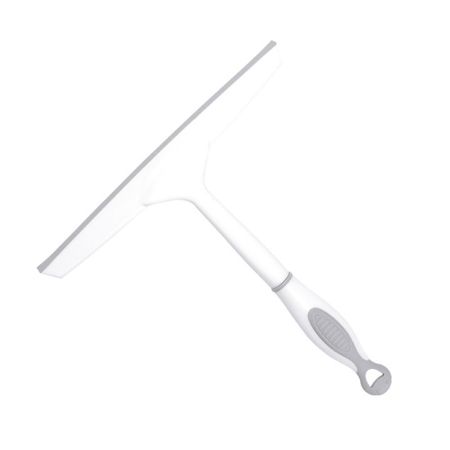 Car Countertop All-Purpose Shower Squeegee Cleaning Tool Glass Wiper Shower Cleaner Window Scraper белый