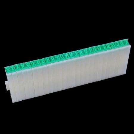 1 set Handmade Gifts Plastic Free Combination Crafts Scrapbooking DIY Word Printing Number Stamps 7mm-capital letters