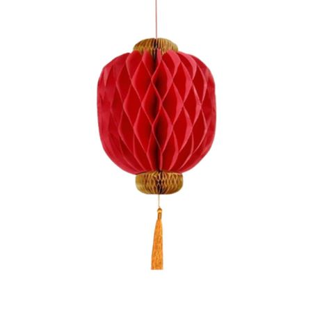 Red Chinese New Year Lanterns Blessing Spring Festival Supplies  Mid-Autumn Festival Style 2