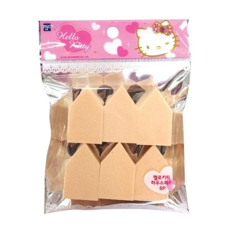 Hello Kitty House Puff 6P