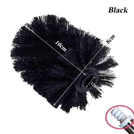 Home Bathroom Universal  Cleaning Tool Replacement Head Holder Toilet Brush