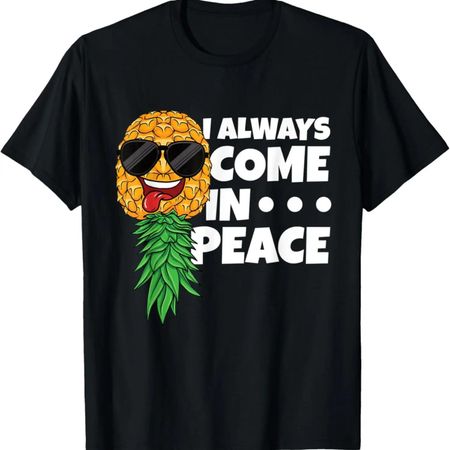 Pretty Pomegranate Face with Glasses Costume T-Shirt S
