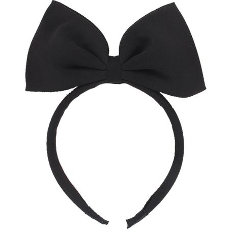 Kids Hair Accessories With Handmade Pink Butterfly Headband For Dress Up And Events чёрный