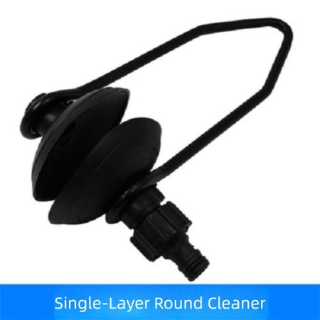 Universal Outboard Motor Water Flusher Round Ear Cups Marine Boat Flusher  Engine Flushing Circular single tube
