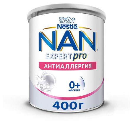 Смесь детская NAN Антиаллергия с рождения, 400 г