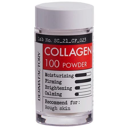 Концентрат для лица DERMA FACTORY Косметический порошок Collagen 100 Powder 100%