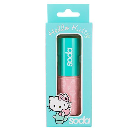 Кисть для лица SODA Кисть для путешествий в чехле HELLO KITTY #cuteadventure