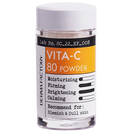 Концентрат для лица DERMA FACTORY Косметический Порошок Vitamin C Powder 80%