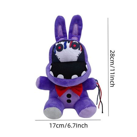Милый Fnaf Серия Полуночный Медведь Скелет Фиолетовый Кролик Плюшевая Игрушка Категория Животные