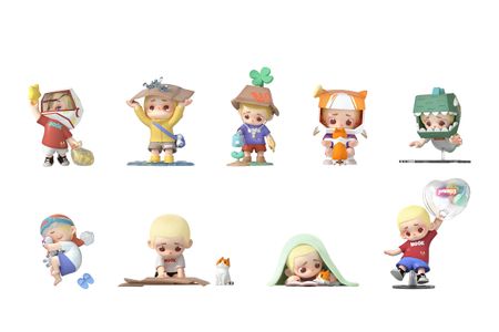 52TOYS BLINDBOX Серия NOOK NOOK the Kid КОРОБКА (8 шт.)