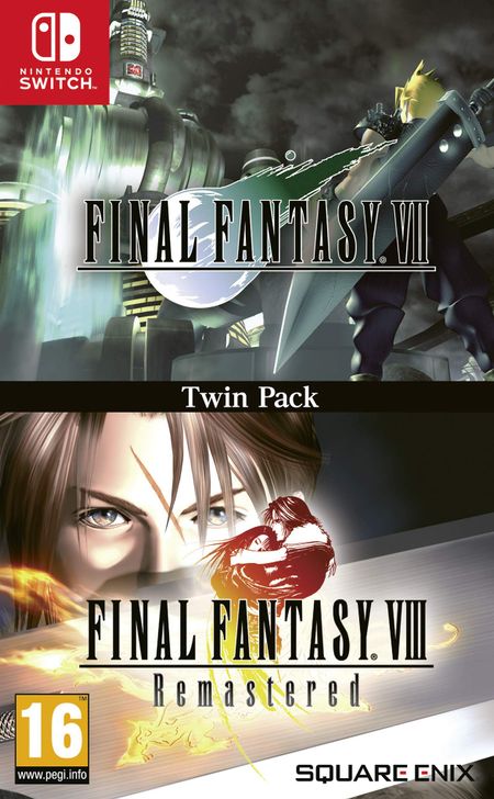 Electronic Arts Final Fantasy VII VIII Twin Pack Switch и (Импорт Азия) – чёрный