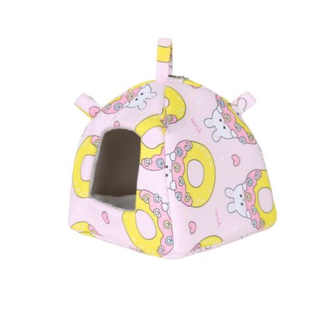 Cartoon Bird Nest House Warm Hamster Cage Nest Cute Bird Hidden Bed  Autumn Winter Style 4