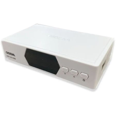 Ресивер DVB-T2 Cadena CDT-2214SB, белый