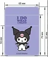 Чехол для карточек на телефон Sanrio I do what I want!