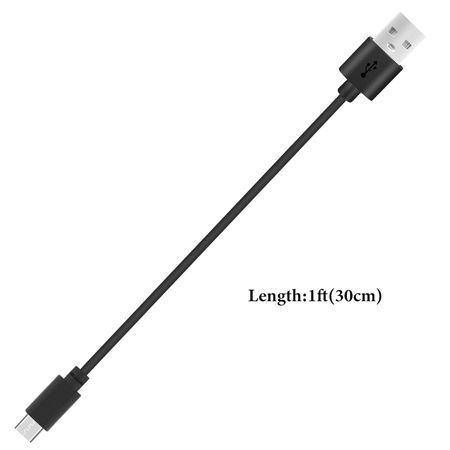 GEEKRIA Короткий USB-кабель для зарядки наушников, совместимый с JBL Tune 215TWS/770NC/BEAM Ghost, Vibe Beam, Live 460NC, Замена USB на USB-C