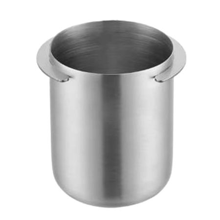 Wear Resistant Coffee Dosing Cup 58mm Portafilter Sniffing Mug Rust-proof Powder Feeder  Homeware серебряный