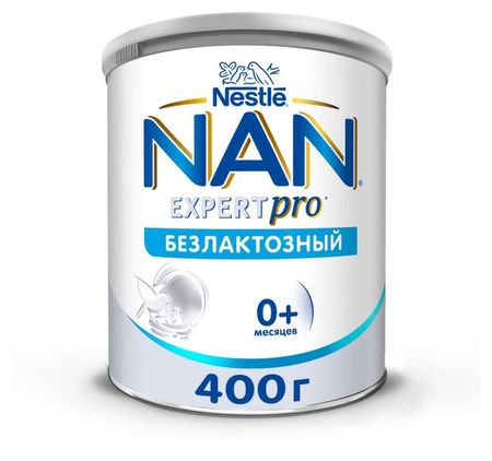 Смесь детская NAN Безлактозный с рождения, 400 г