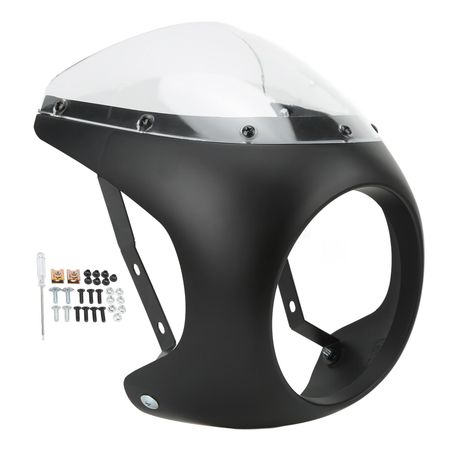 7in Front Motorcycle Headlight Fairing     Aging Resistant Wearproof Fit For Round Headlights Motorbike