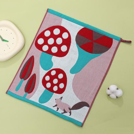 Pure Cotton Square Towel, Pure Cotton Towel, Kitchen Towel, Cotton Gauze, Pure Cotton Dishcloth, Tea Towel, Home Restaurant A14