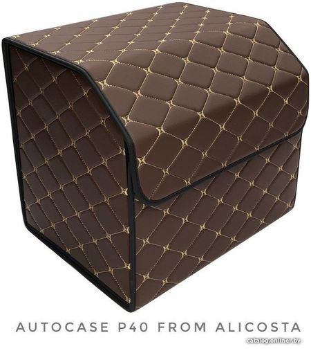 Органайзер автомобильный Alicosta P40 (экокожа, шоколадный)
