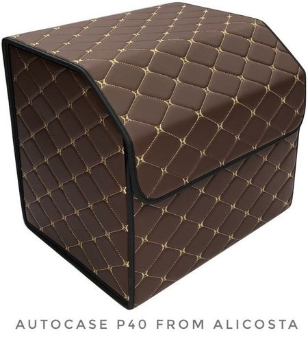Органайзер автомобильный Alicosta P40 (экокожа, шоколадный)
