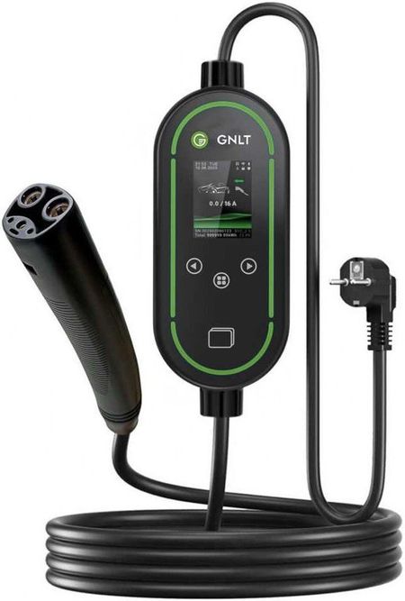 Зарядная станция GNLT EVE03 Tesla NACS 6–16A (3.5квт Wi-Fi)