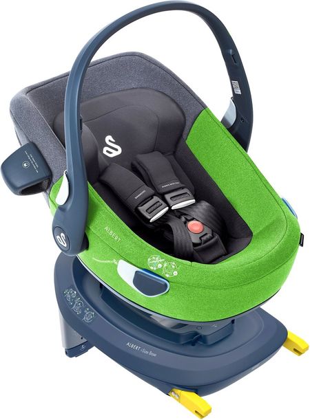 Детское автокресло Swandoo Albert (lime/sesame grey)
