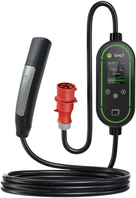 Зарядная станция GNLT EVE07 Tesla NACS 6–32A (7квт Wi-Fi)