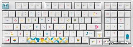 Клавиатура Akko 3098B Doraemon Rainbow (Akko CS Jelly Pink)
