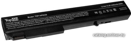 Аккумуляторы для ноутбуков TopON TOP-HP8530