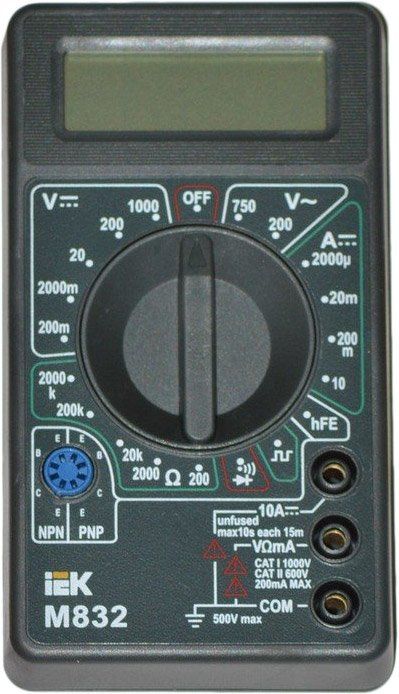 Мультиметр IEK Universal M832