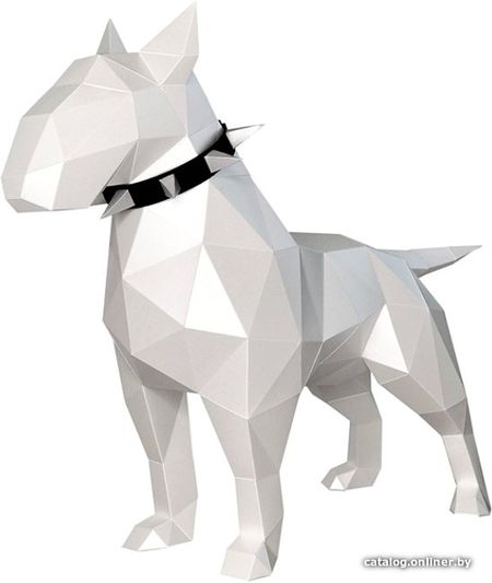 PaperCraft PAPERRAZ Бультерьер Валера