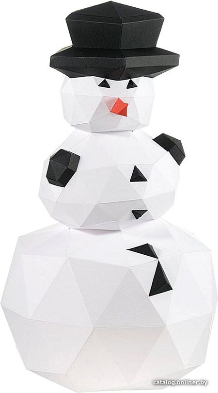 PaperCraft PAPERRAZ Снеговик Аркадий
