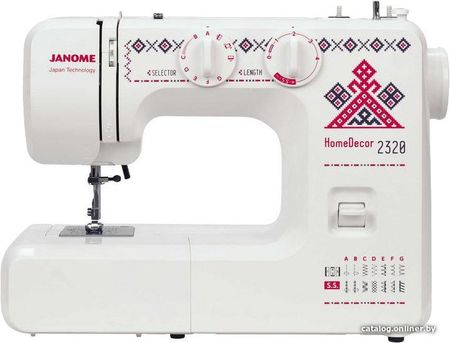 Электромеханическая швейная машина Janome HomeDecor 2320