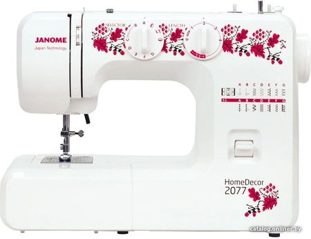 Электромеханическая швейная машина Janome HomeDecor 2077