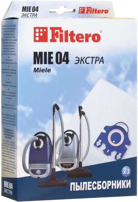 Комплект одноразовых мешков Filtero MIE 04 Экстра