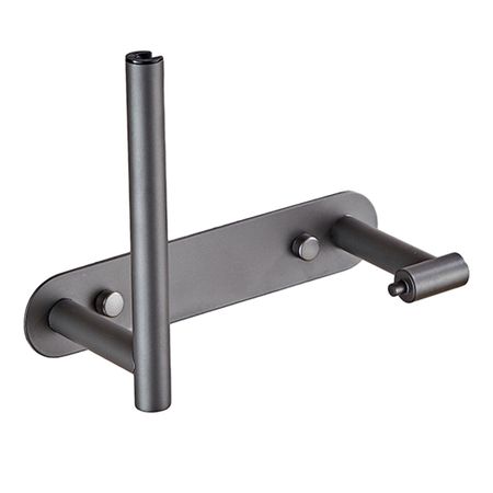 Toilet Paper Roll Holder Sturdy Tissue Roll Dispenser for Home Kitchen Mall серый