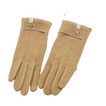 Keep Warm  Gloves Anti-cold Female Driving Glove Cute Winter Thermal Gloves  Riding хаки