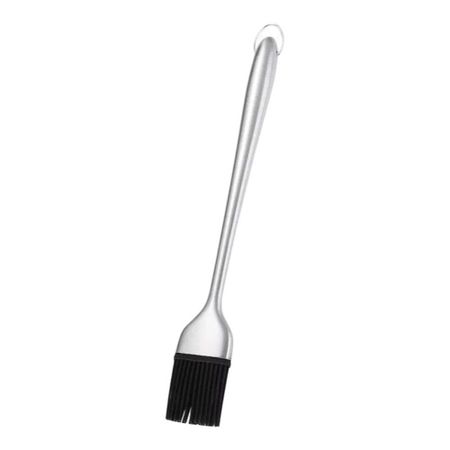 Stainless Steel Pancake Brush Hollow Handle Silicone Oil Brush Professional BBQ Brush  Kitchen L