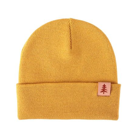 1-4 Years Warm Baby Beanies Hat Ear Protection Toddler Crochet Bonnet Infant Knitted Cap  Outdoors жёлтый