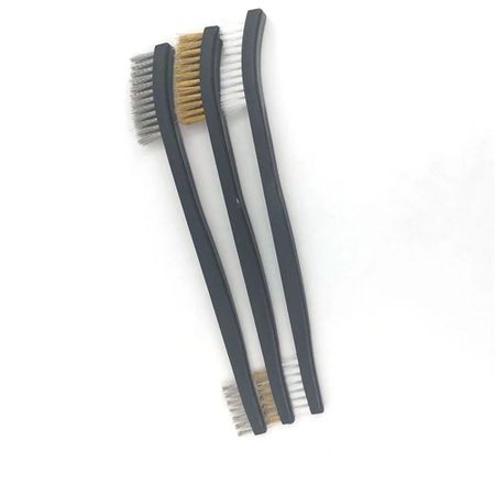 Nylon Brush Wire Brushes Car Cleaning Brushes Auto Detailing Brushe Car Detailing Car Cleaning Tool 3Pcs