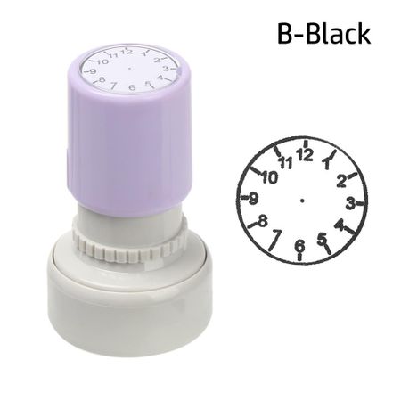 Teaching Aids Teaching Seal Student Teaching Tools Clock Stamp Clock Dial Learning Recognition