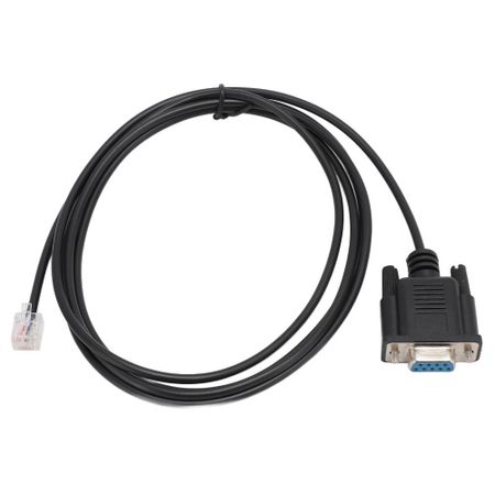 ПВХ DB9 RS232 на RJ11, 6 футов, Plug and Play кабель для APC AP7800 AP7900 940‑0144A, передача данных 6P4C
