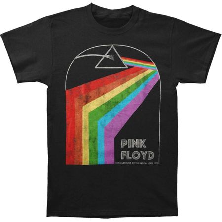Футболка Pink Floyd Dark Side Of The Moon Тур 1972 Размер M Черная Унисекс M