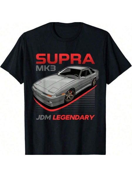 MK3 Supra MK4 MK5 JDM 4 июля Футболка S чёрный