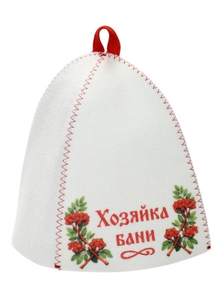 Шапка для бани и сауны «Хозяйка бани», полиэфир
