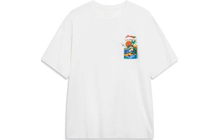 LiNing Sports Lifestyle Collection  T-Shirt Men s White AHST177-1
