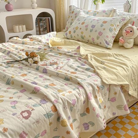 ZHUOYU ZHUO All-Cotton Four-Season Kapok Quilt