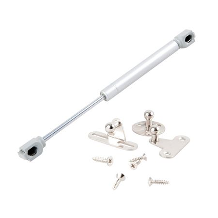 лифт газовый мебельный 60N LEMAX M102/060 до 6кг серебряный